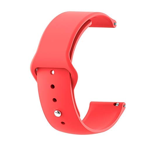 Soft Silicone 20mm Strap Compatible