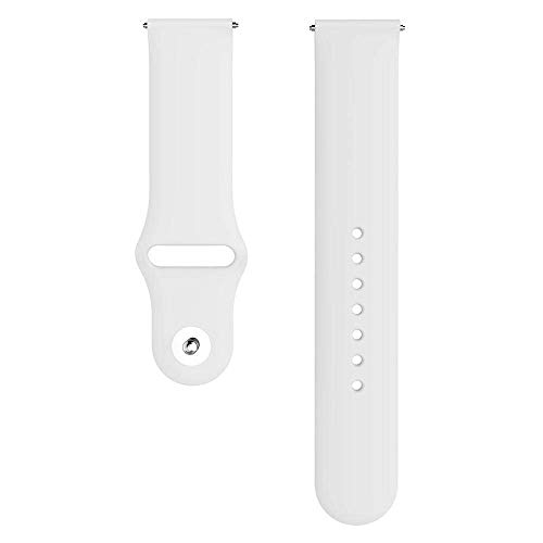 Soft Silicone 20mm Strap Compatible