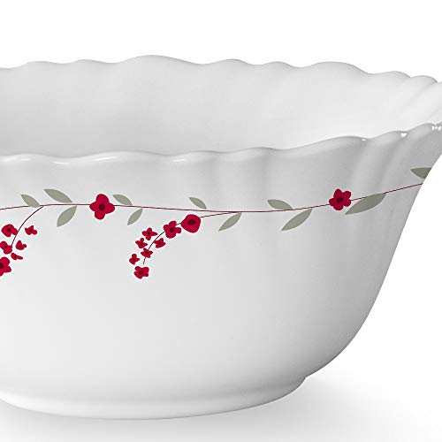 Larah by BOROSIL Opalware Veg Bowl - Set of 6, White - Image 5
