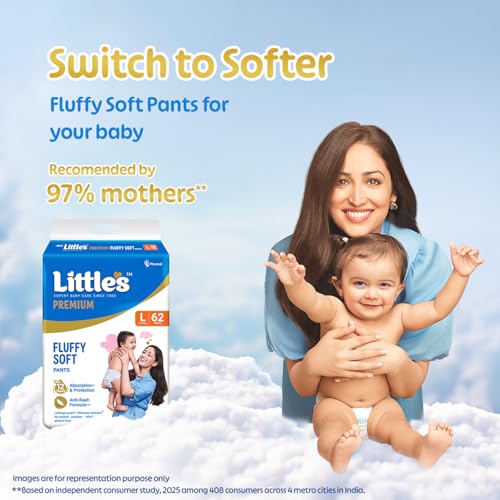 Little's Premium Baby Diapers L