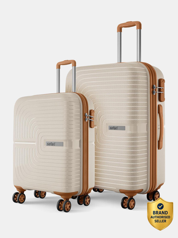 SAFARI Hard Body Set of 2 Luggage 8 Wheels - Eclipse Neo 55/66 4W