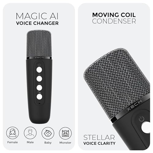 XECH Karaoke Speaker with Wireless