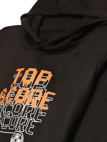 Mack Jonney Unisex-Child Printed Hooded