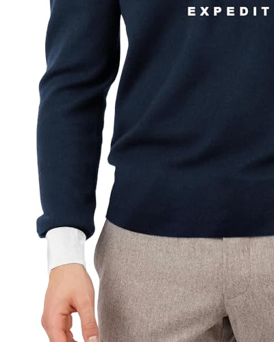EYEBOGLER Mens Regular Polo Neck Full Sleeves Typographic Tshirt - Image 4