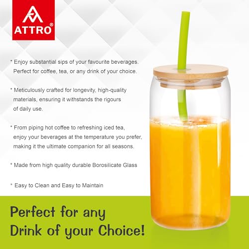 ATTRO 400ml Drinking Glass