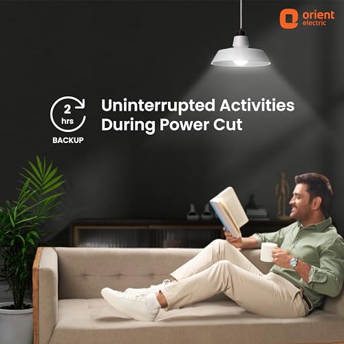 Orient Electric 9W Emergency LED