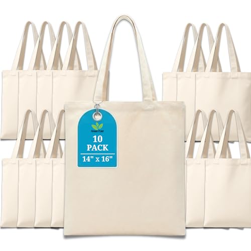 14x16 Inch Plain Canvas Tote