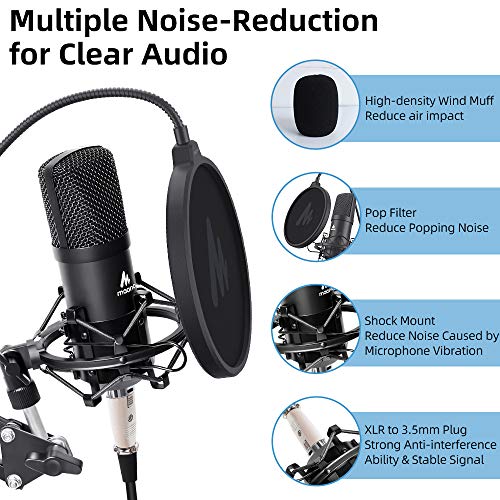 Maono AU-A03 Condenser Microphone Kit