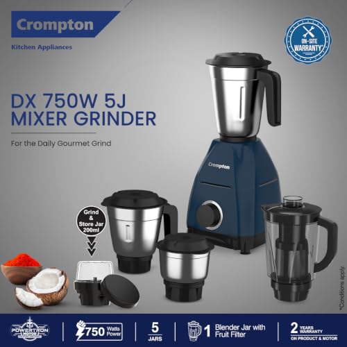 Crompton DX 750W Mixer Grinder