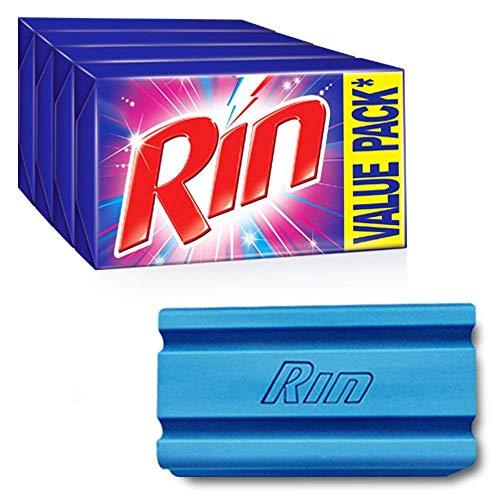 RIN Detergent Bar - 250 g (Pack of 4) - Image 5
