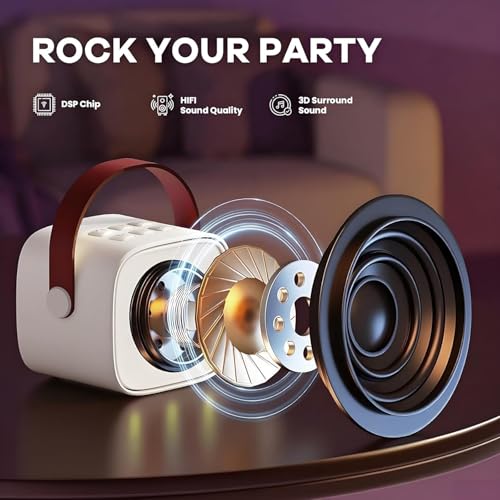 Mini Karaoke Machine for Kids