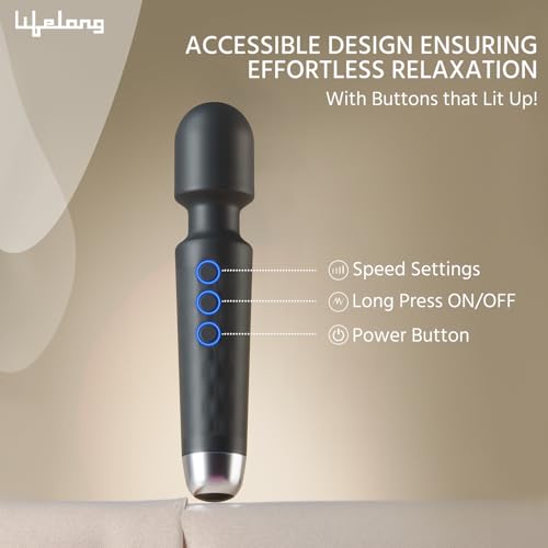 Lifelong Rechargeable Wireless Body Massager