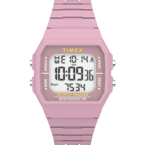 TIMEX Octogonal 40mm Grey Dial Digital Unisex Watch - TW5M55800JQ