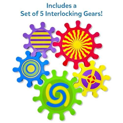 Skillmatics Spinny Gears for Babies - Fun Interlocking Suction Gears - Image 3