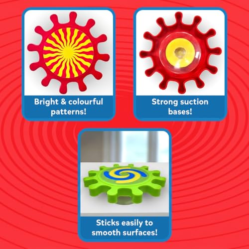 Skillmatics Spinny Gears for Babies - Fun Interlocking Suction Gears - Image 7