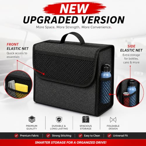 JVCV® Car Trunk Boot Organizer