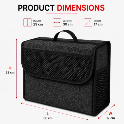 JVCV® Car Trunk Boot Organizer