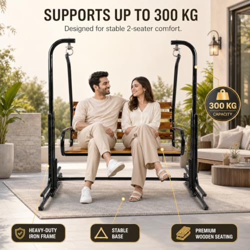 2-Seater Swing Jhula Indoor/Outdoor