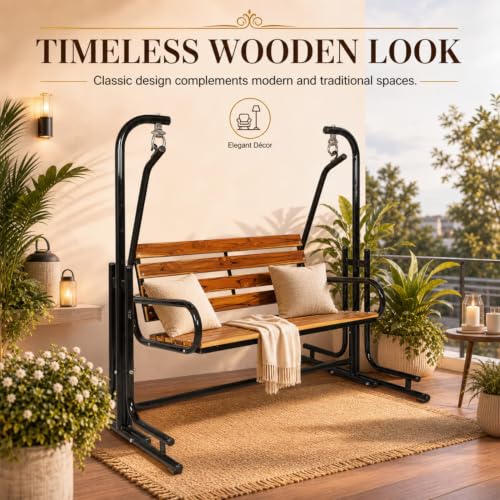 2-Seater Swing Jhula Indoor/Outdoor