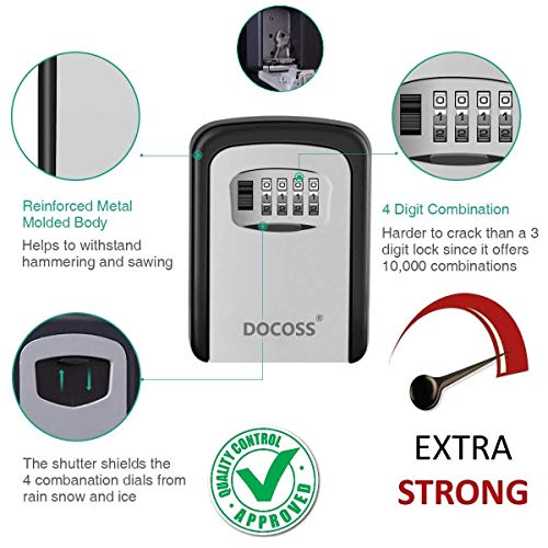 DOCOSS - Metal Key Safe