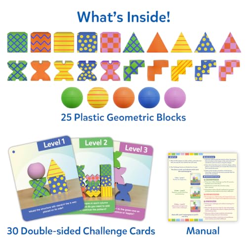Skillmatics Brain Blocks, 3D Early STEM Building Blocks Game for Kids - Image 4