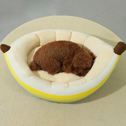 Dog Warm Bed Banana Shape