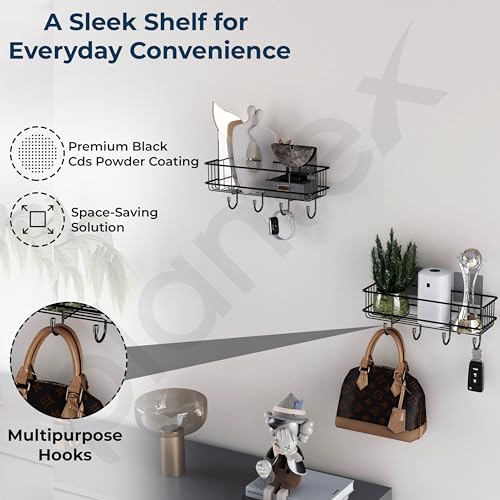 Plantex Bathroom Organiser Without Drill/GI