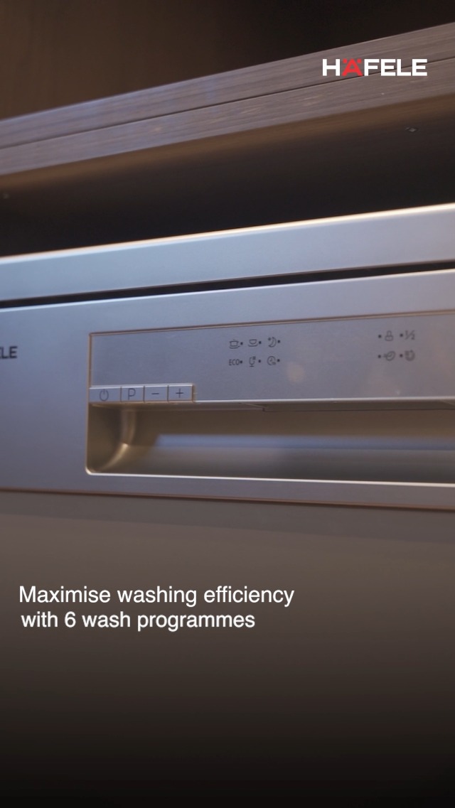 Hafele Aqua Chrome Dishwasher |13