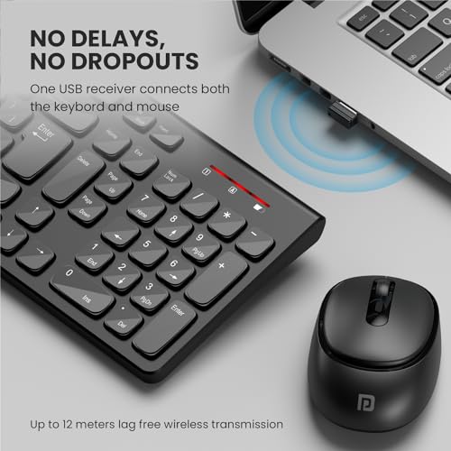 Portronics Key7 Combo Wireless Keyboard