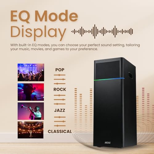 AKAI 60W Bluetooth Party Speaker