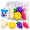 Kids Squeeze Toy Eraser Set