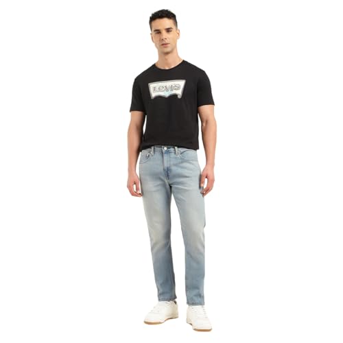 Levi's Men's 512 Slim Tapered Fit Mid Rise Blue Jeans - Image 2