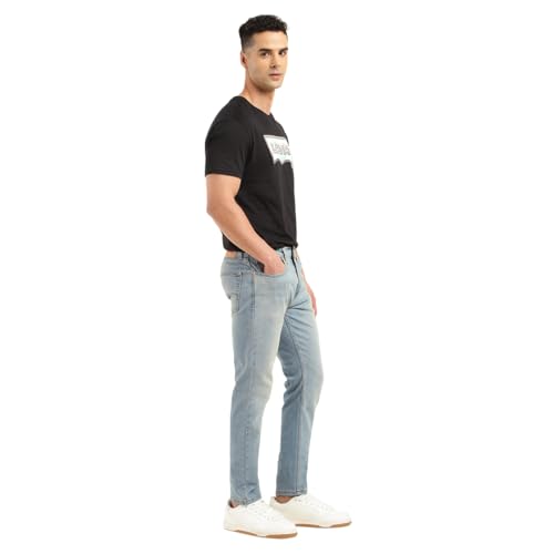 Levi's Men's 512 Slim Tapered Fit Mid Rise Blue Jeans - Image 5