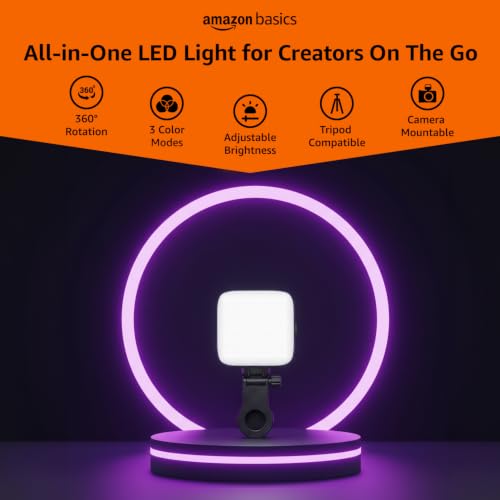 Amazon Basics LED Video Light