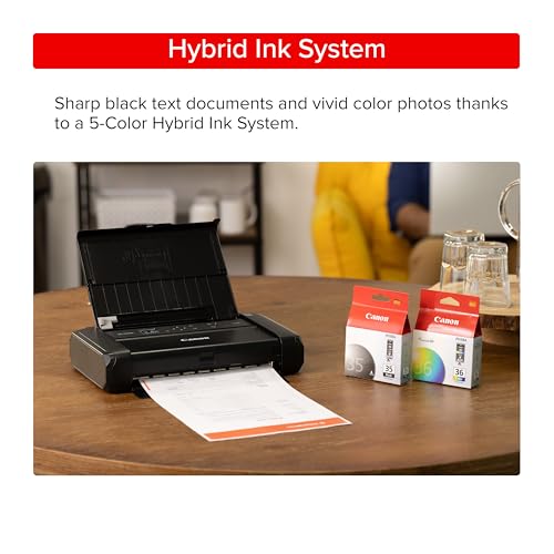 Canon PIXMA TR160 Color Wireless Portable Printer - Image 5