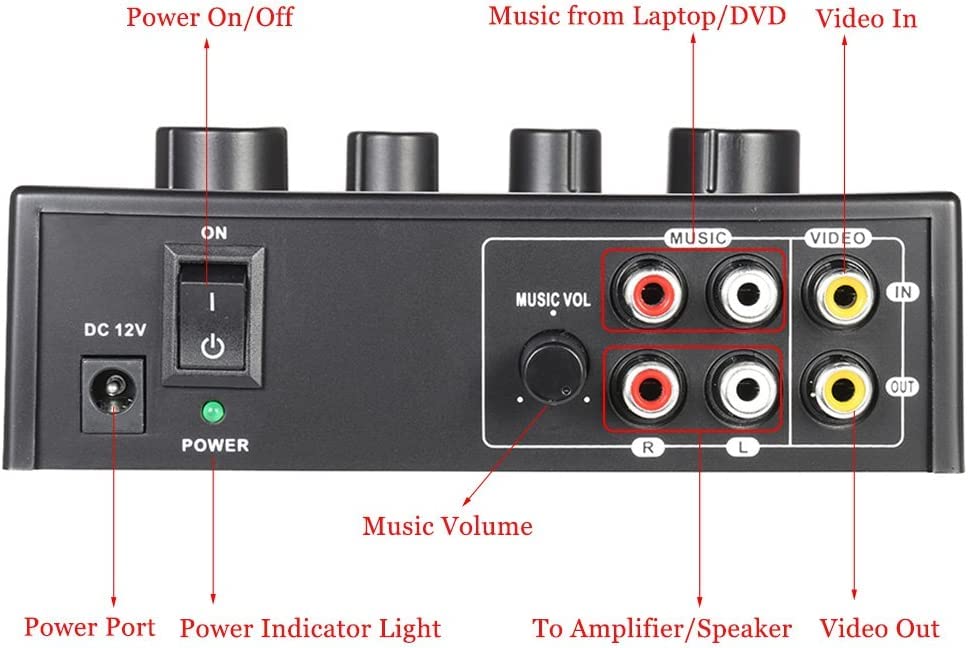 HAYDEN Portable Karaoke Sound Echo