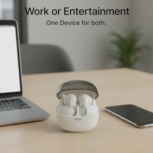 pTron Bassbuds Indie in-Ear TWS