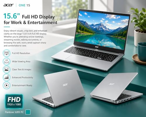 Acer One 15 Smart Laptop AO15-41M-G2 | AMD Ryzen 3 7320U - Image 5