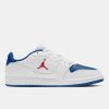 NIKE Jordan Court Connect Low Sneakers For Men (Blue, White , 10) - Image 3