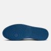 NIKE Jordan Court Connect Low Sneakers For Men (Blue, White , 10) - Image 4
