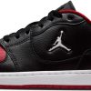 NIKE Jordan Court Connect Low Sneakers For Men (Black , 10) - Image 2