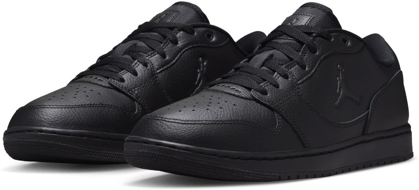 NIKE Jordan Court Connect Low Sneakers For Men (Black , 10) - Image 9