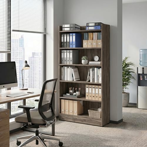 Apex 5-Tier Bookshelf & Display