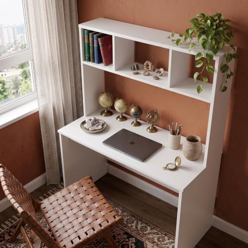 Aura Study Table with 3-Cubby