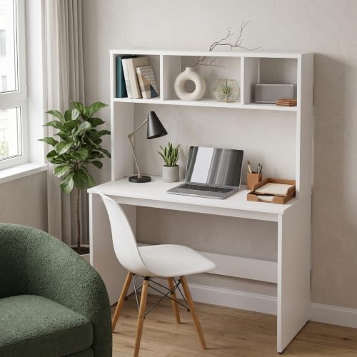 Aura Study Table with 3-Cubby