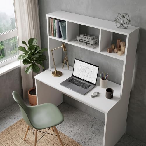 Aura Study Table with 3-Cubby
