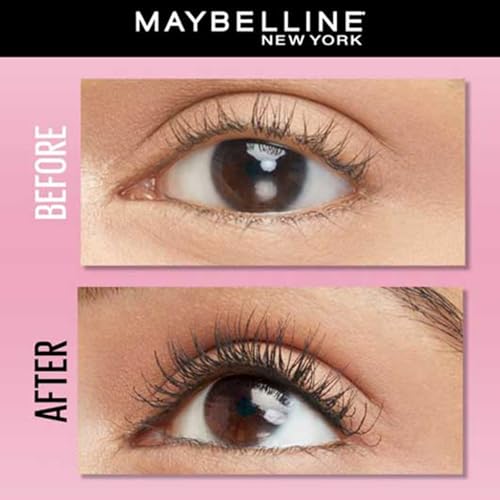 Maybelline New York Hypercurl Mascara Waterproof, Black - Image 4