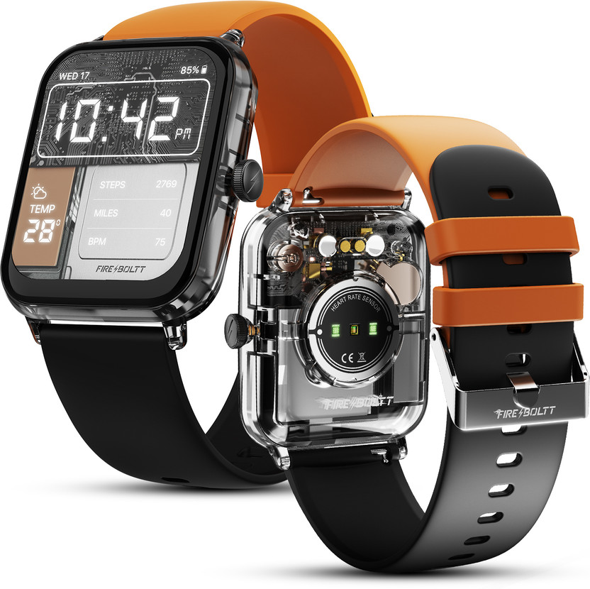 Fire-Boltt Rise Phantom 1.85 Display Transparent Clear Body Desig - Image 10