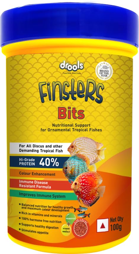 Drools Finsters Bits Fish Food