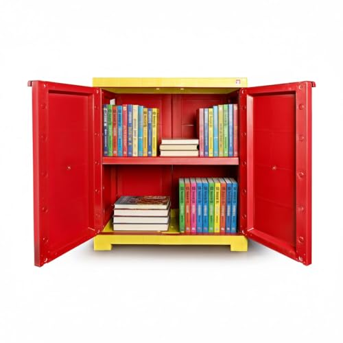 Cello Novelty Compact Bookshelf, Red